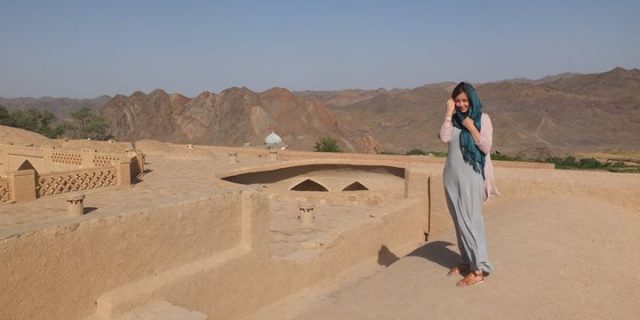 Samotna kobieta w Iranie