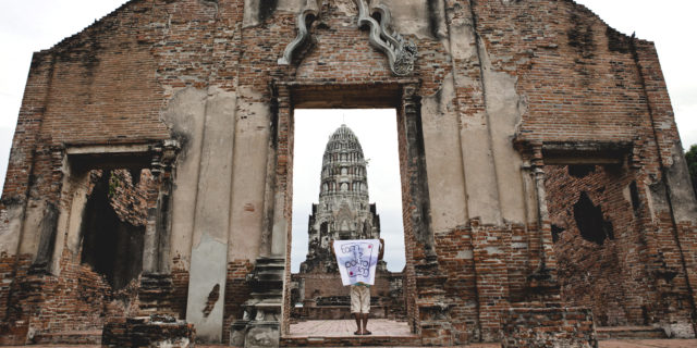 Tajlandia Ayutthaya #tamwpodrozy